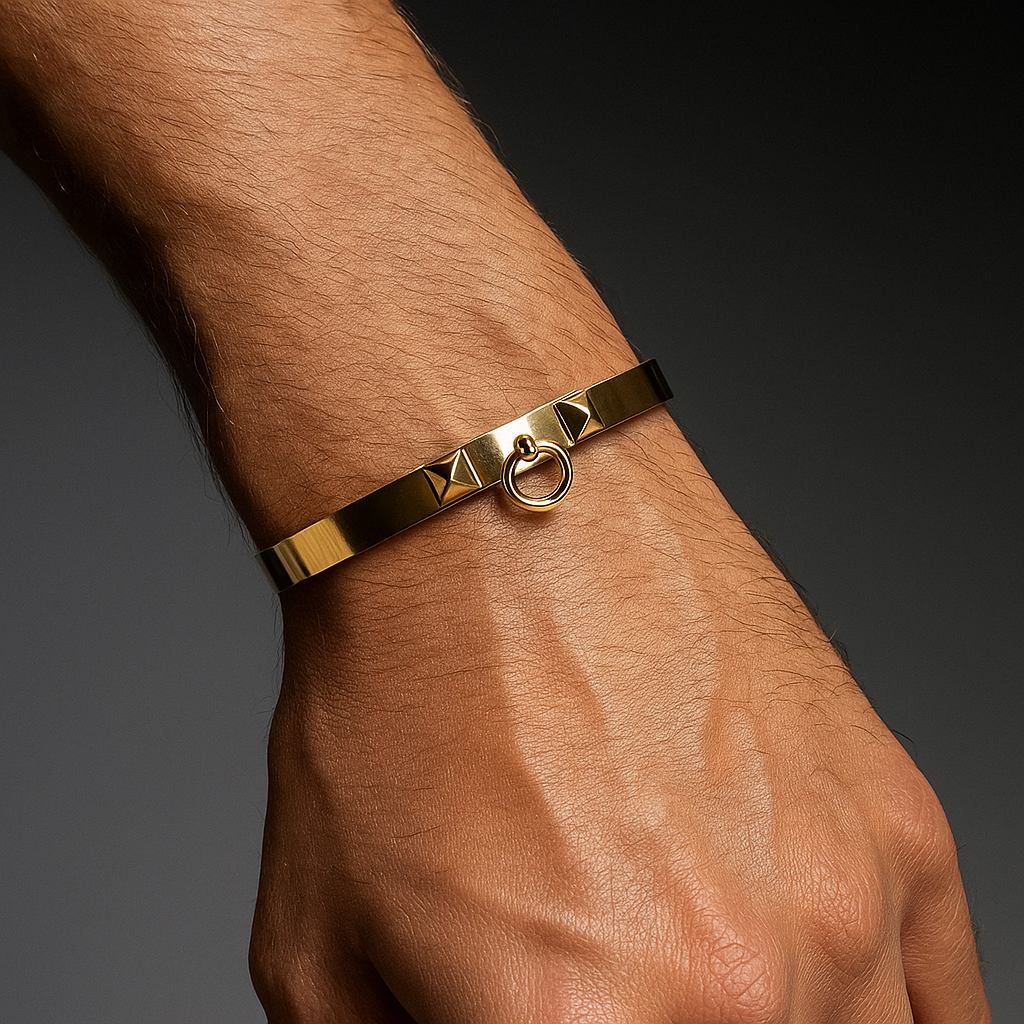 Gold Buckle Armlet Small Size