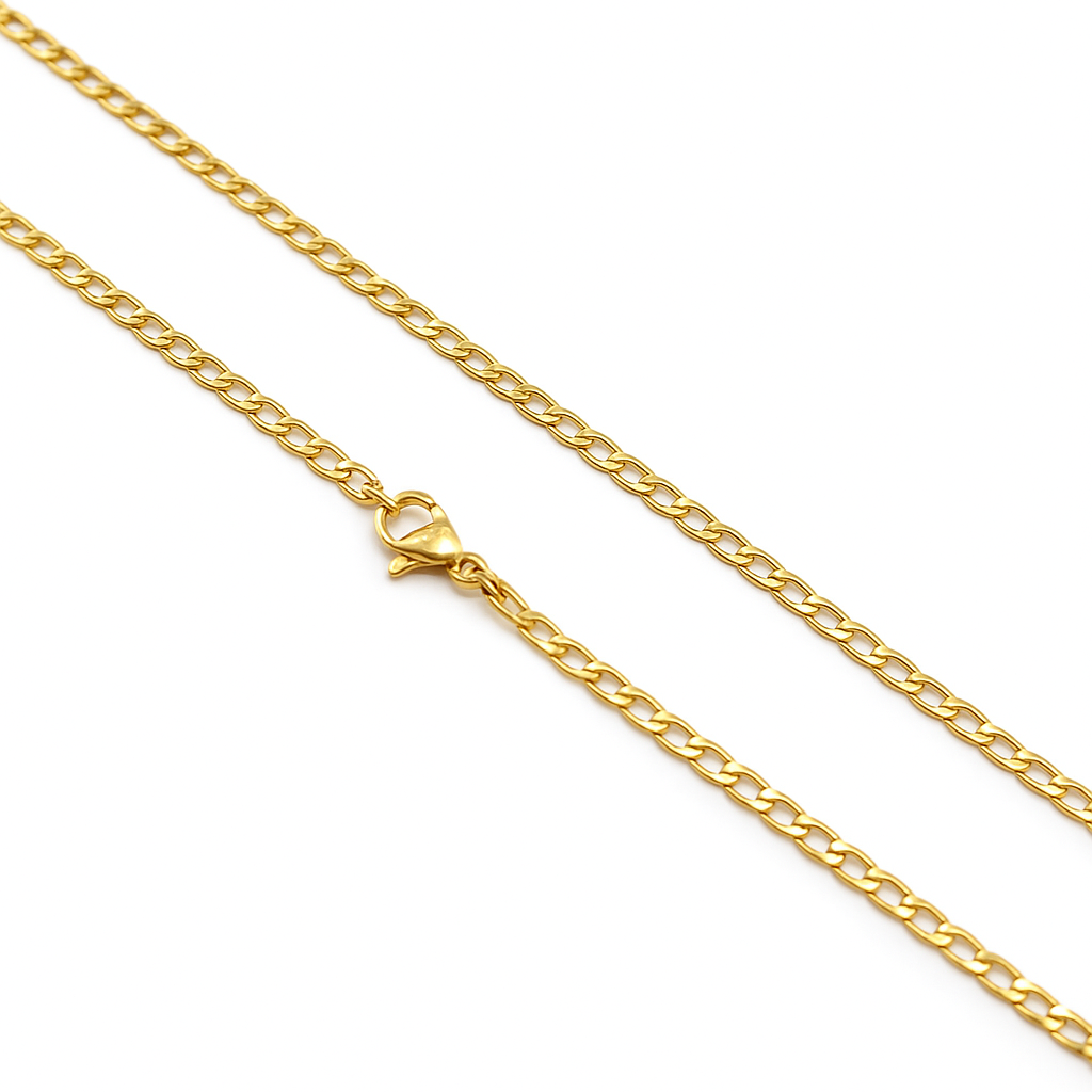 Cuban 2mm 18inch’