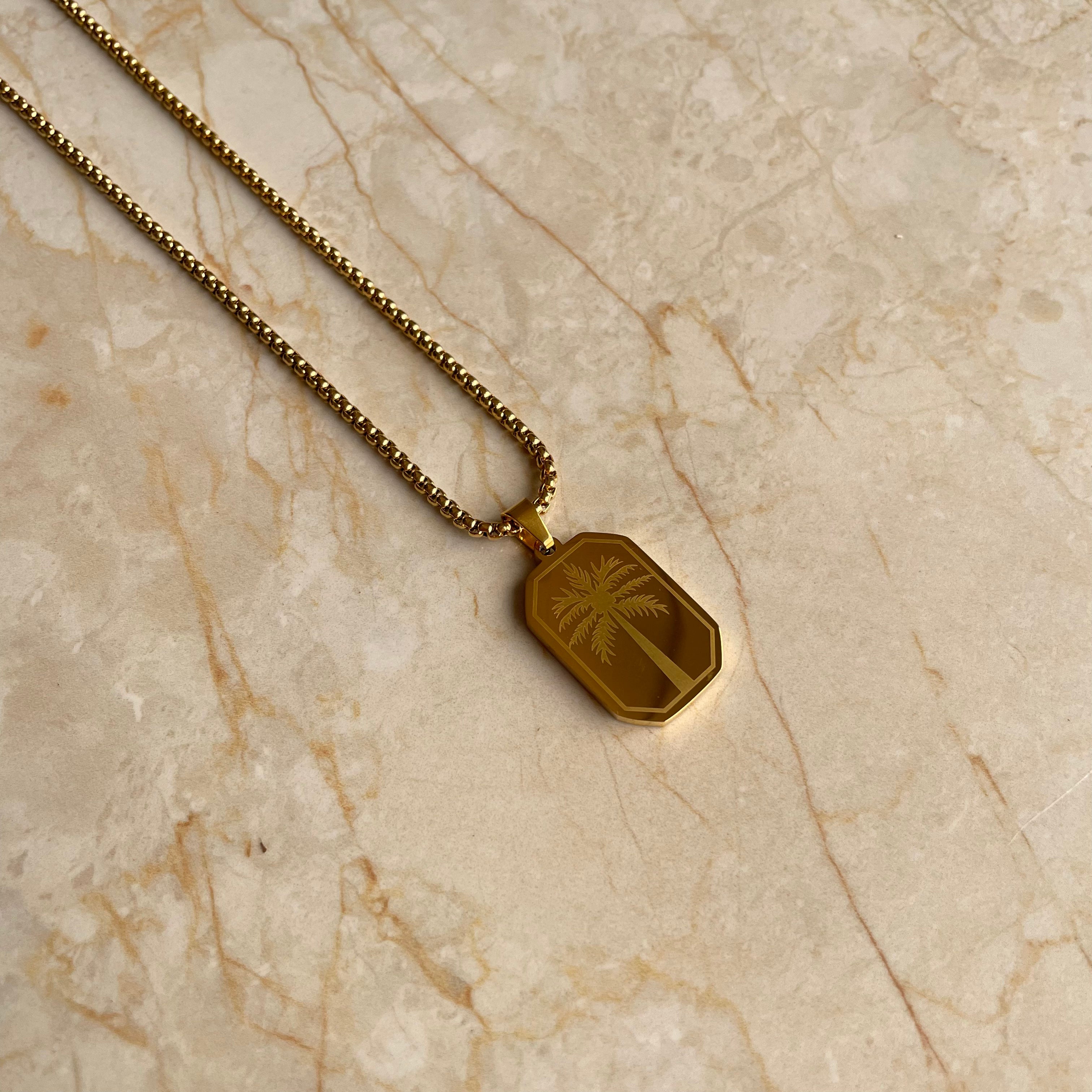 Oasis Pendant Gold