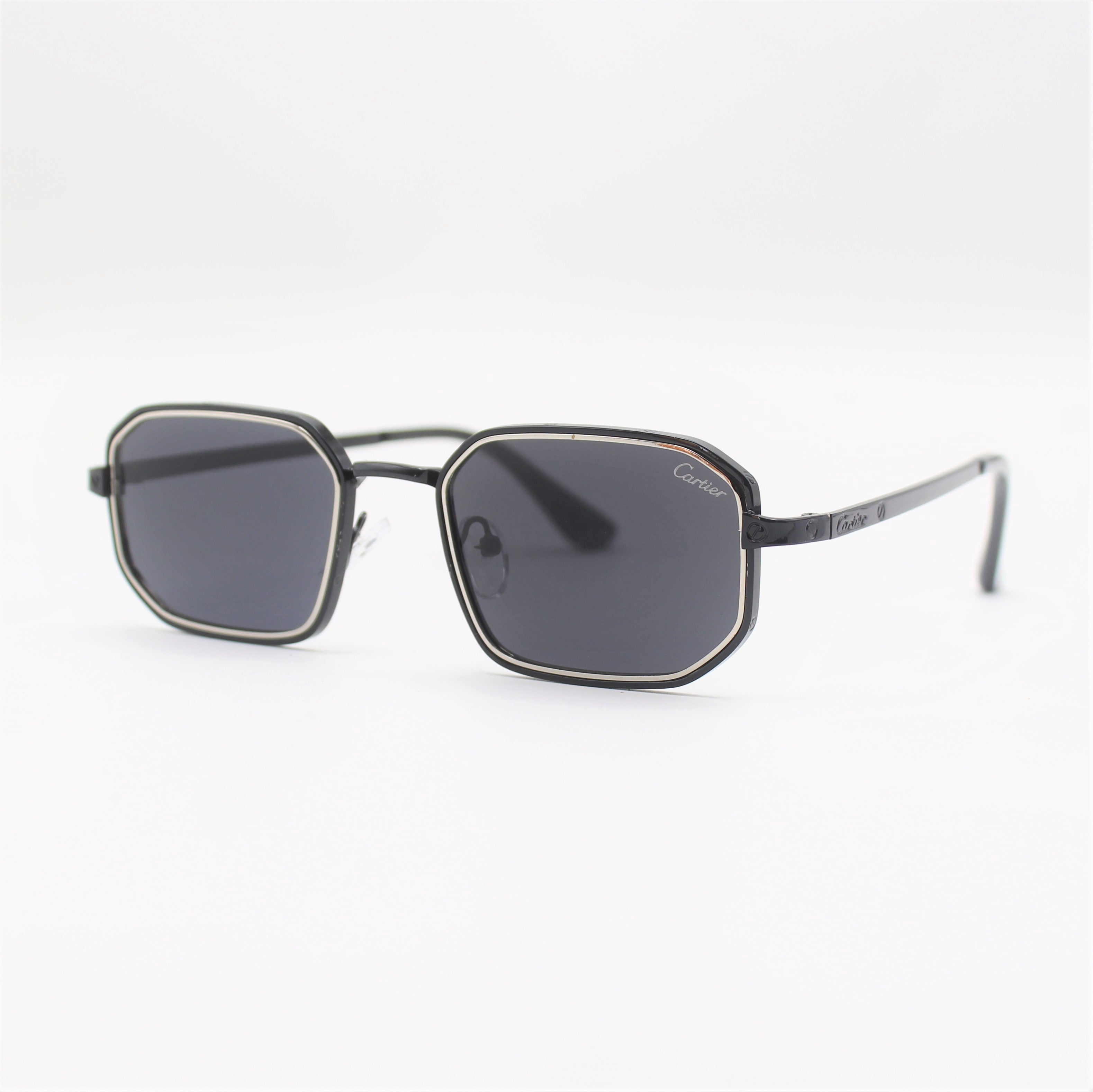 Maverick Black Cartier Sun Glasses