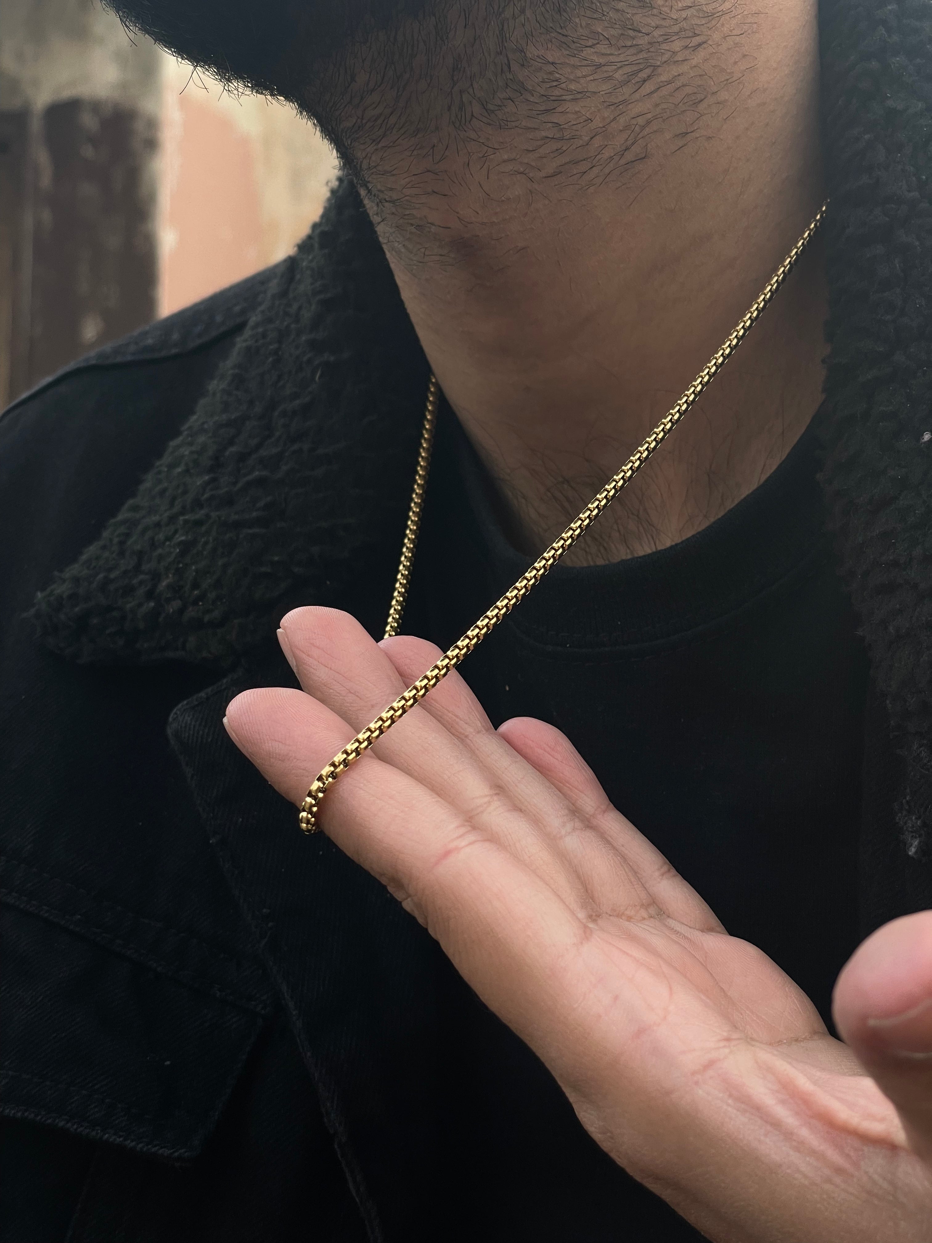 Box Chain 2mm 22inch’